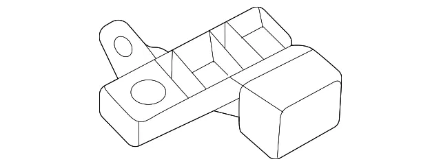 Spoiler Bracket - Mazda (KMV6-51-9M4)
