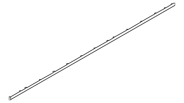 Rocker Panel Molding Insulator - Mazda (KMV6-51-PK2)