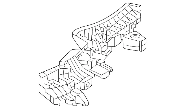 Body D-Pillar Trim Panel Bracket - Mazda (KMV6-68-08X)
