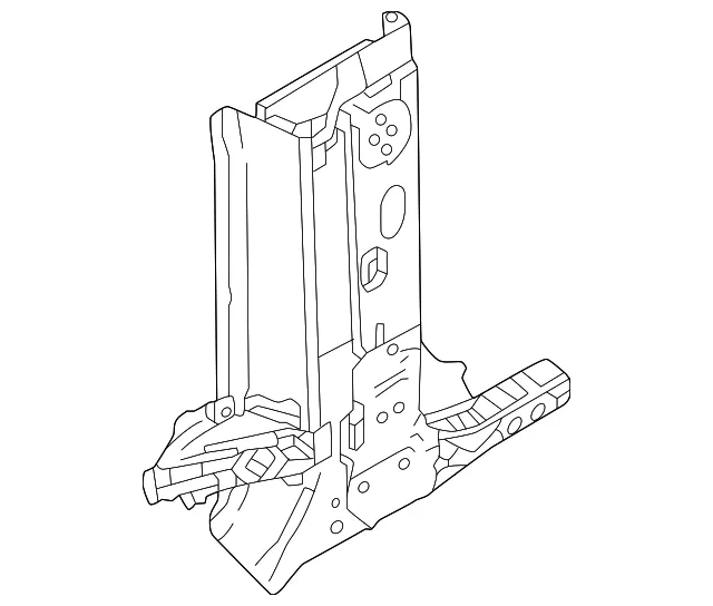 Body A-Pillar Reinforcement - Mazda (KMV6-70-030B)