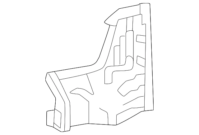 Quarter Panel Gutter - Mazda (KMV6-71-482)