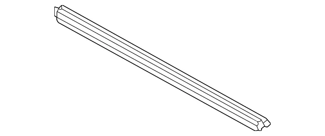 Door Window Belt Weatherstrip - Mazda (KMV6-73-821A)