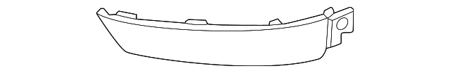 Bumper Trim - Mazda (KMV8-50-241A)