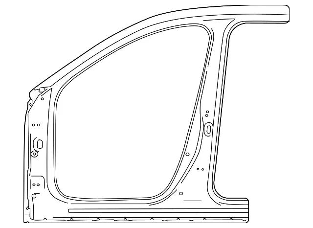 Body A-Pillar - Mazda (KMY6-71-221)