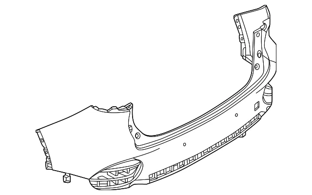 Bumper Cover - Mazda (KR9D-50-221-BB)