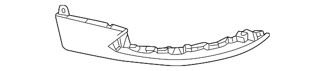 Corner Molding - Mazda (KR9D-50-241)