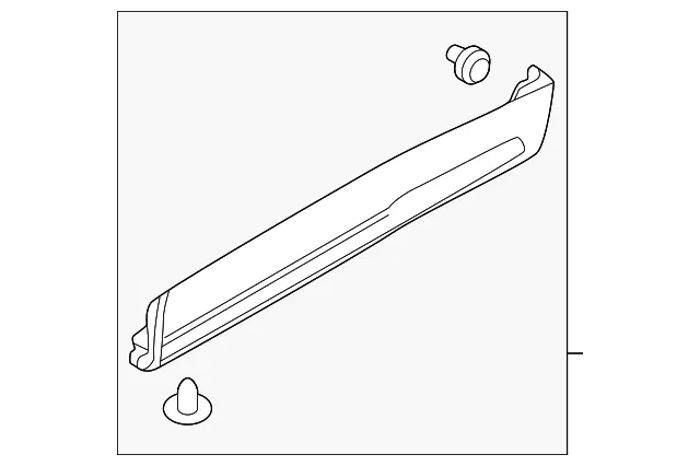 Door Molding - Mazda (KR9D-51-RB0-PR)