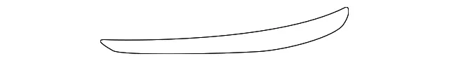 Bumper Trim - Mazda (KR9E-50-362-BB)
