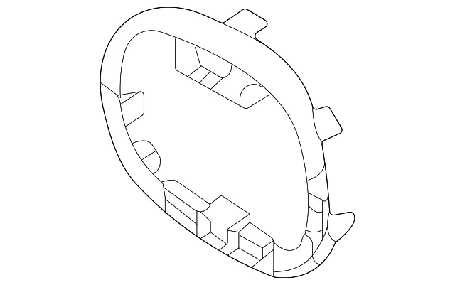 Grille Emblem Bracket - Mazda (KR9R-50-721)