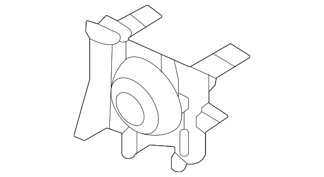 Grille Bracket - Mazda (KR9R-50-7A1A)