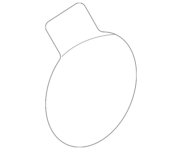 Bumper Cover Cap - Mazda (KSD4-50-5A1-9U)