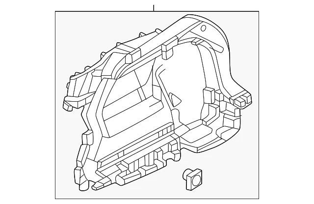 Interior Quarter Panel Trim Panel - Mazda (KSD4-68-850D-02)