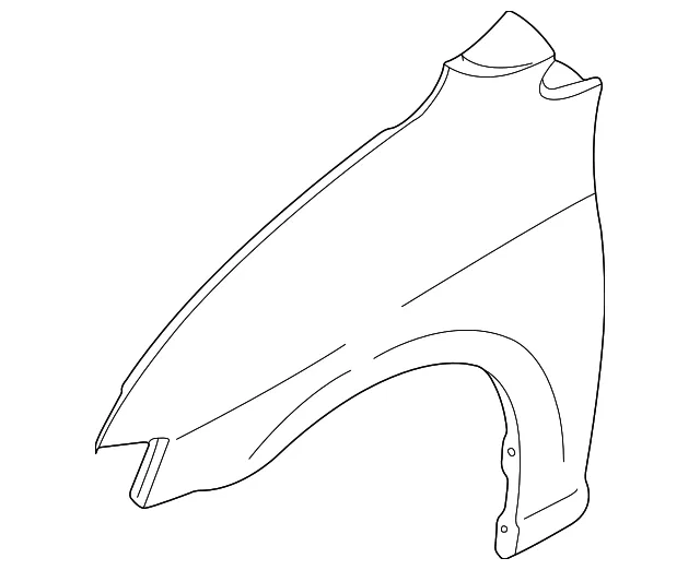 Fender - Driver's Side (LH) - Mazda (L165-52-211A)