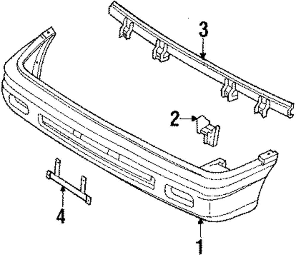 Bumper Frt - MAZDA (LA0150031CBB)