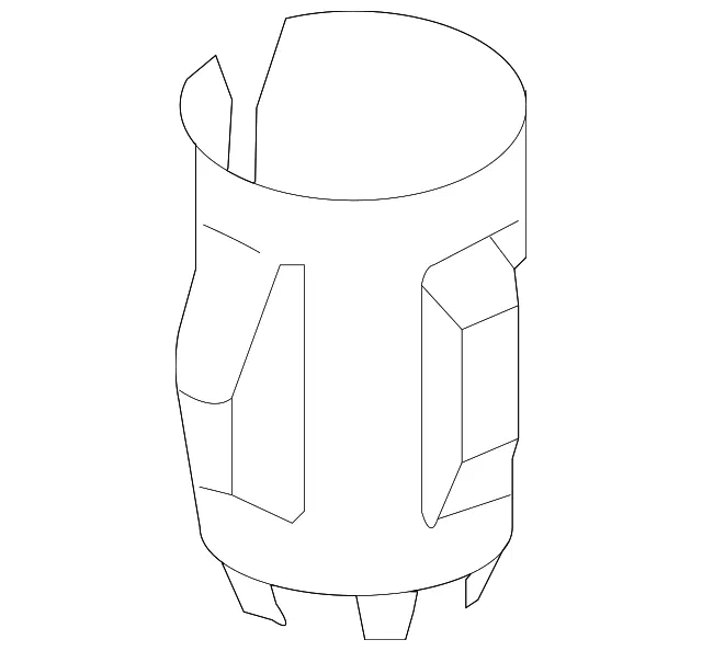 Windshield Pillar Trim Clip - Mazda (LA10-68-D21)