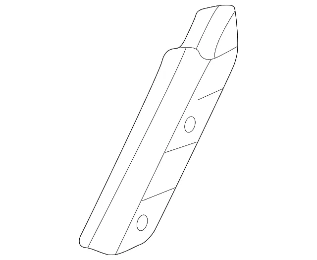 Windshield Pillar Trim Bracket - Passenger Side (RH) - Mazda (LC62-68-3CXD)