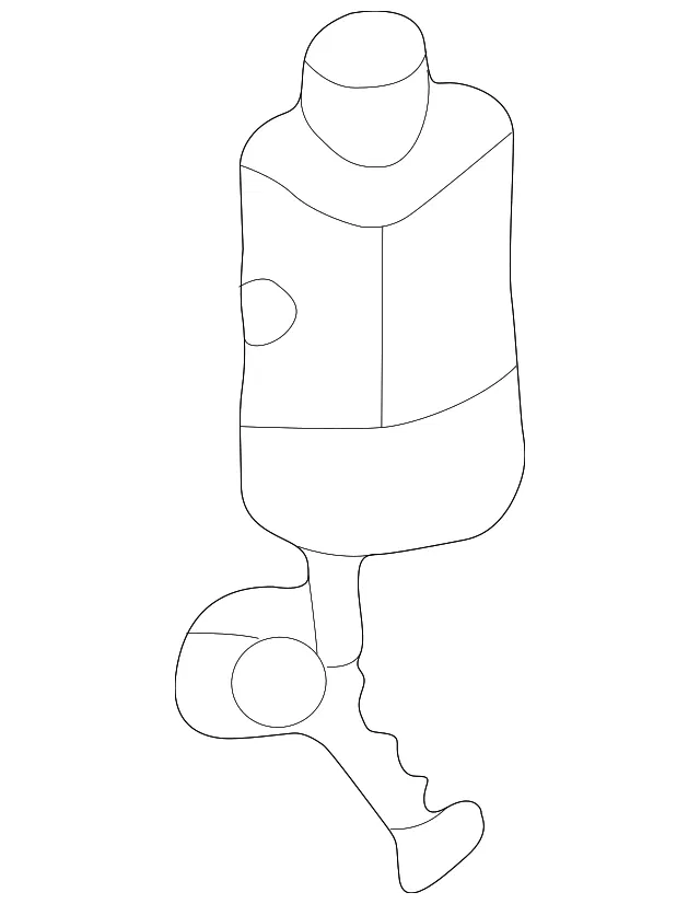 Window Motor - Passenger Side (RH) - Mazda (LC62-72-58XA)