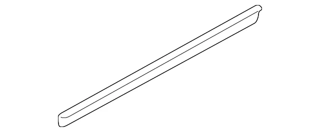 W/Strip Rt Lower Door - Passenger Side (RH) - Mazda (LC62-72-76XC)