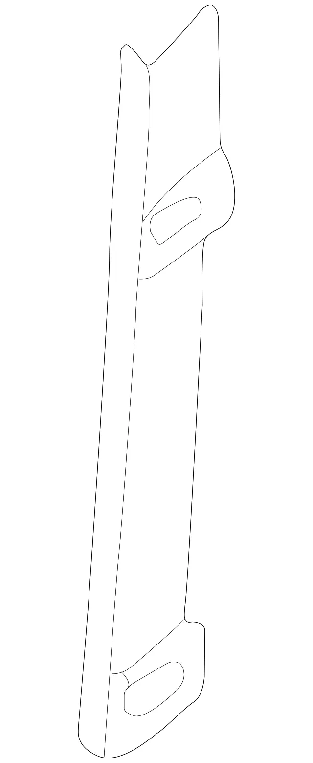 GUIDE L GLASS - Mazda (LC62-73-601)