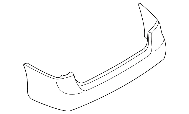 Bumper Rr - MAZDA (LC6250221C)