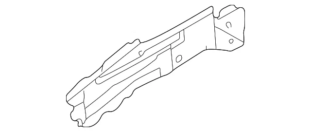 Reinf R Whl Apron Low - MAZDA (LC6253270B)