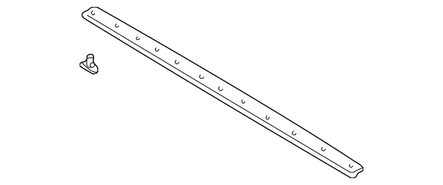 Weatherstrip - MAZDA (LC6256770B)