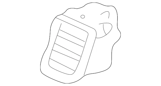Grille L Ventilator - MAZDA (LC6264830A00)