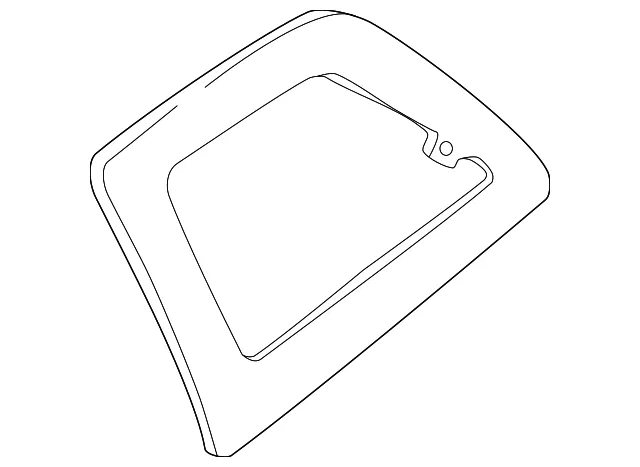 Glass - Driver's Side (LH) - Mazda (LC63-63-5B0J)