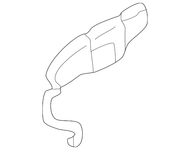 Rod R  Outer Handle - Passenger Side (RH) - Mazda (LD47-72-426)