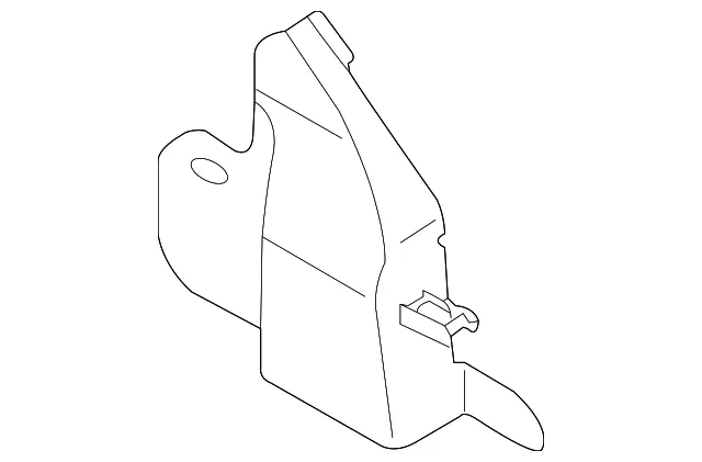 Splash Shield - Passenger Side (RH) - Mazda (N121-56-341)
