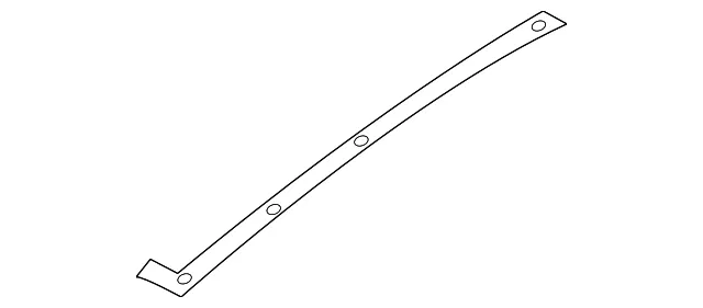 Weatherstrip - Driver's Side (LH) - Mazda (N243-56-7H2B)