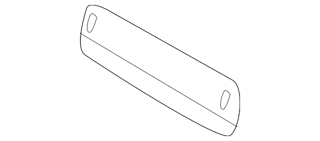 Interior Quarter Panel Trim Panel Access Cover - Mazda (N243-68-843-02)