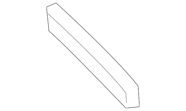 Weatherstrip Retainer - Passenger Side (RH) - Mazda (N243-R1-462)