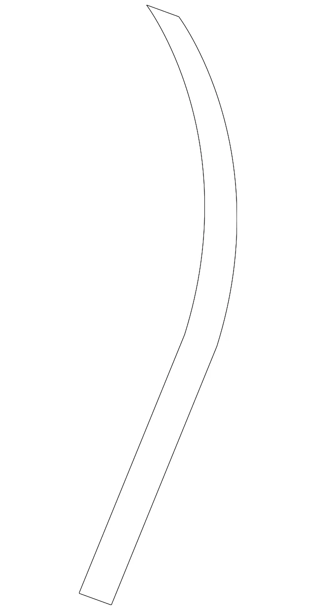 Weatherstrip Retainer - Driver's Side (LH) - Mazda (N243-R1-473)