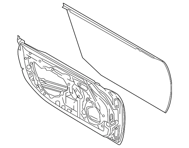 Body(R) Front Door - Mazda (N2Y0-58-02XE)