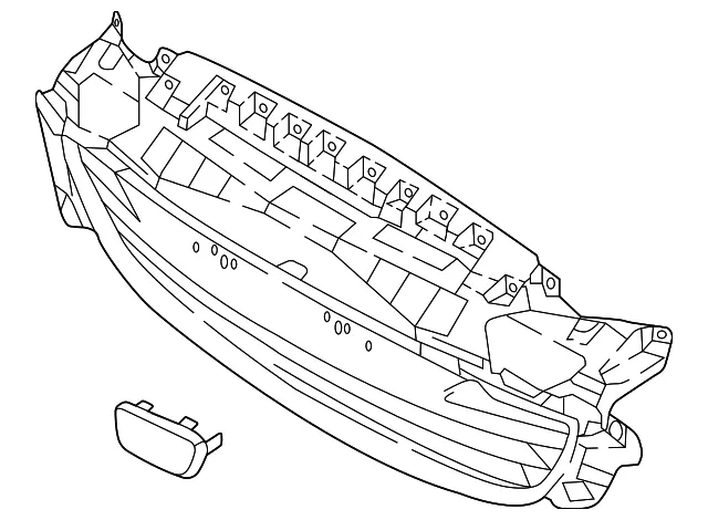 Grille - Mazda (N452-50-1T0)