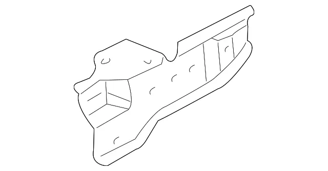 Apron Reinforced - Driver's Side (LH) - Mazda (NA01-54-590)