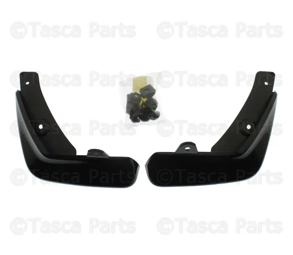 Splash Guards - Rear - Jet Black Mica (41W) - Mazda (NA1J-V3-460-51)