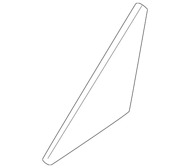 Fixed Glass - Driver's Side (LH) - Mazda (NB39-59-661A)