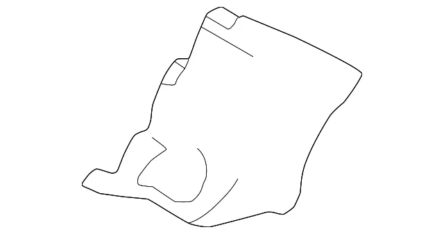Splash Shield - Passenger Side (RH) - Mazda (NC10-56-132E)