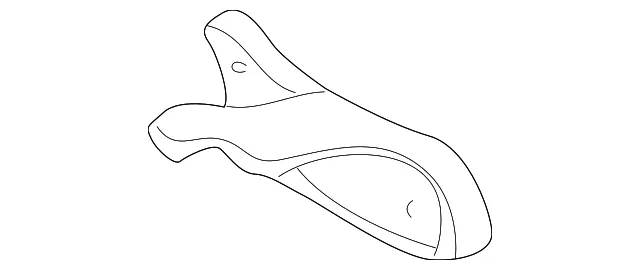 Gusset R Rear Fender Rr - Passenger Side (RH) - Mazda (NC10-70-4A5B)