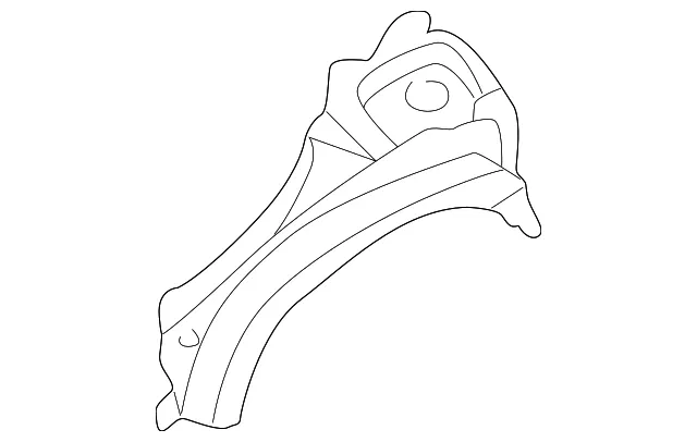 Inner Pillar - Driver's Side (LH) - Mazda (NCY0-71-11X)