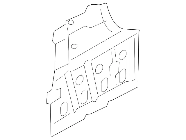Rocker Reinforced - Driver's Side (LH) - Mazda (NE51-54-953A)