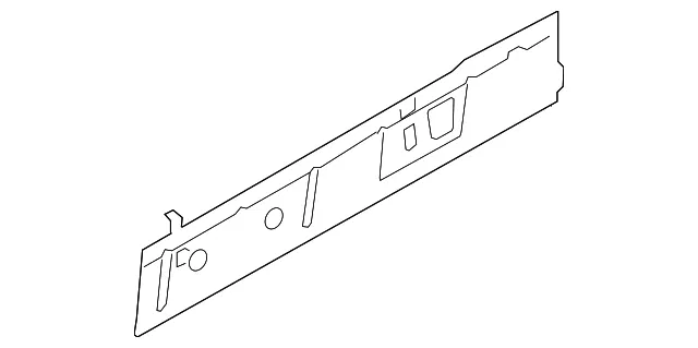 Rocker Reinforced - Driver's Side (LH) - Mazda (NE51-71-27ZB)