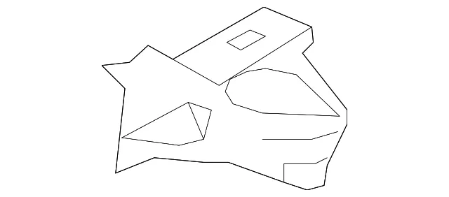 Inner Pillar - Passenger Side (RH) - Mazda (NE52-70-115)
