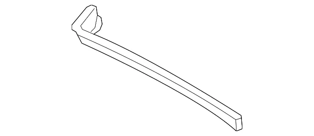 Weatherstrip - Passenger Side (RH) - Mazda (NE52-R1-411C)