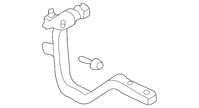 Hinge - Passenger Side (RH) - Mazda (T001-52-710D)