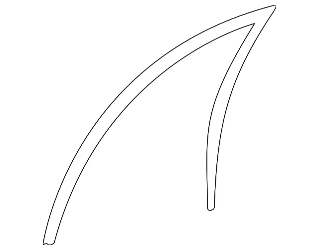 Glass Channel Lt - Driver's Side (LH) - Mazda (T001-59-605D)