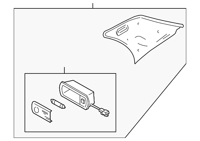 Upper Quarter Trim - Driver's Side (LH) - Mazda (T001-68-260E-75)