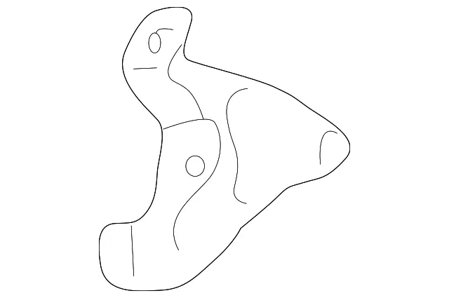 Bracket L Fender - MAZDA (T0015220XA)